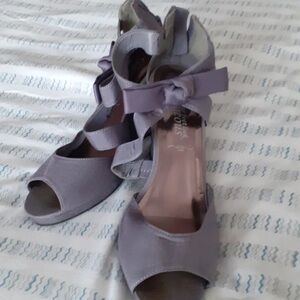 New Look Purple Strappy Heels